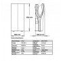 Сушарка для рук Mediclinics Dualflow Plus M14AB
